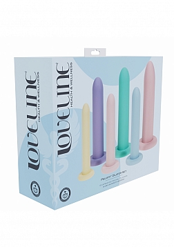 Loveline - PelviFit Expanding Vaginal Dilator Set - Silcone - Multicolor