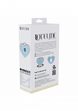 Loveline - Luvie - AirTapTech - Rechargeable Vibrator - 10 Function - Waterproof - Blue