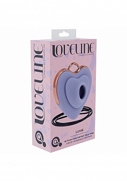 Loveline - Luvie - AirTapTech - Rechargeable Vibrator - 10 Function - Waterproof - Lavender