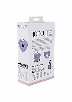 Loveline - Luvie - AirTapTech - Rechargeable Vibrator - 10 Function - Waterproof - Lavender