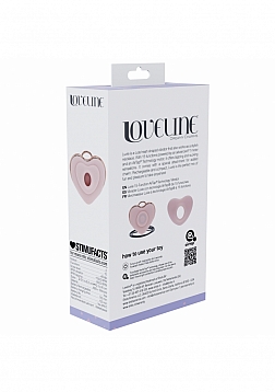 Loveline - Luvie - AirTapTech - Rechargeable Vibrator - 10 Function - Waterproof - Pink