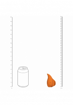 Loveline - ErgoDrop Vibe - 10 Function - Vibrating - Waterproof - Orange