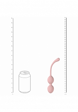 Loveline - PelviFit Beads Kegel Vibe - 10 Function - Vibrating - Waterproof - Remote - Pink