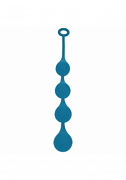 LEVELZ - Waterdrop Silicone Anal Balls - XL - 50mm - Teal