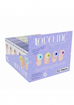 Loveline - Budsie - AirTapTech - Rechargeable Vibrator - 10 Function - Waterproof - Display of 20