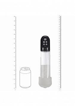 PUMPED - Engage - Automatic Pump - Masturbator - Waterproof - 6 Function - Gun Metal