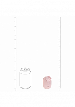 Loveline - Dreamsicle - AirTapTech - Rechargeable Vibrator- 10 Function - Waterproof - Pink