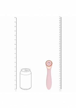 Loveline - Darling - AirTapTech - Rechargeable Vibrator - 10 Function - Waterproof - Pink