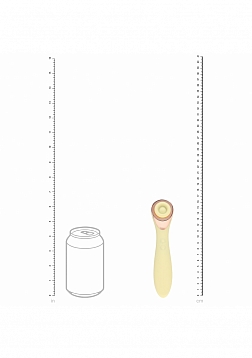 Loveline - Darling - AirTapTech - Rechargeable Vibrator - 10 Function - Waterproof - Yellow