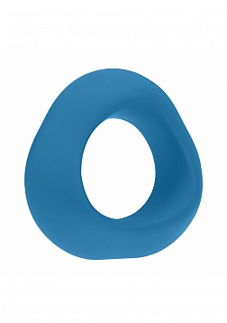 LEVELZ - Ergo Liquid Silicone  Cock Ring - Teal
