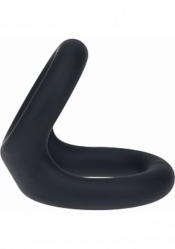 LEVELZ - Double O Silicone Cock Ring -  S  - Black