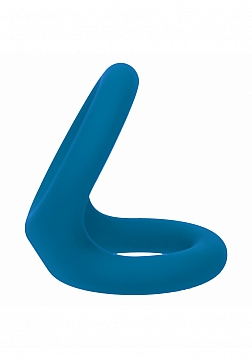 LEVELZ - Double O Silicone Cock Ring - M - Teal