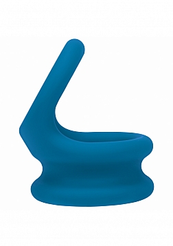 LEVELZ - Wide Double O Silicone Cock Ring - L - Teal