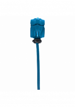 LEVELZ - Detachable Wide Adjustable Silicone Lasso Cock Ring- 5mm - Teal