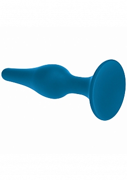 LEVELZ - Slim Silicone Anal Plug - XLarge - Teal