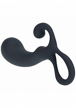 LEVELZ - Bulb with Loop Silicone Prostate Massagerr - Medium - Black
