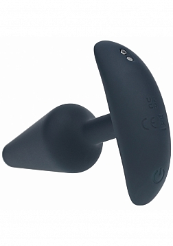 LEVELZ - Classic Vibrating Silicone Anal Plug - Small  - Black