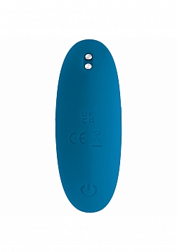 LEVELZ - Classic Vibrating Silicone Anal Plug - Small - Teal