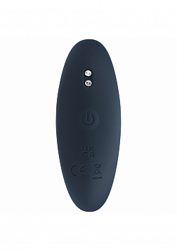 LEVELZ - Vibrating Silicone Prostate Stimulator Anal Plug - Small - Black