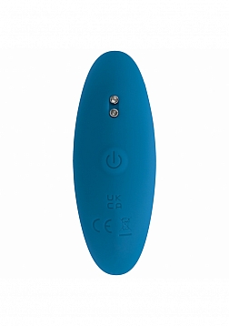 LEVELZ - Vibrating Silicone Prostate Stimulator Anal Plug - Small - Teal