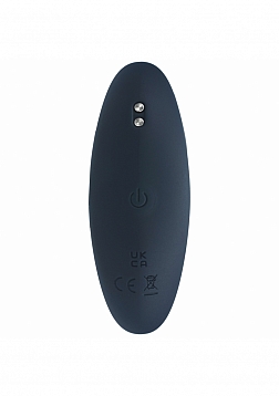 LEVELZ - Vibrating Silicone Prostate Stimulator Anal Plug - Medium - Black