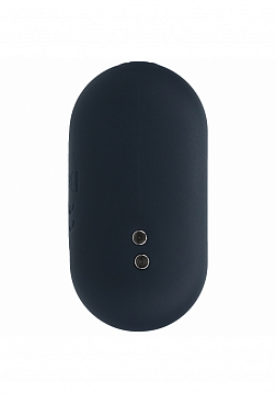 LEVELZ - Hexagonal Vibrating Silicone Anal Plug - Small - Black