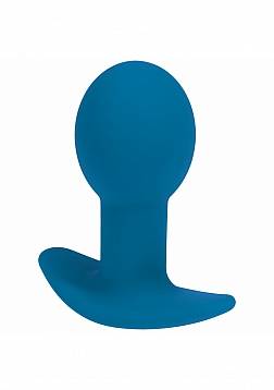 LEVELZ - Single Bulb Vibrating Silicone Anal Plug - Teal