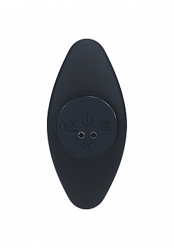 LEVELZ - Tri Bulb Vibrating Silicone Anal Plug - Black