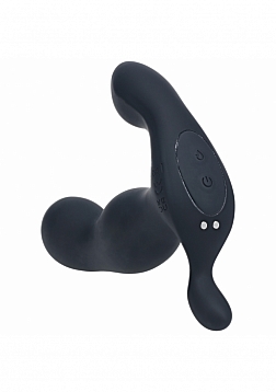 LEVELZ - Heating & Vibrating Silicone Prostate Stimulator - Black