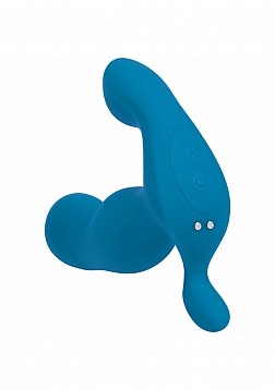 LEVELZ - Heating & Vibrating Silicone Prostate Stimulator - Teal
