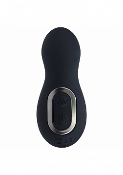 LEVELZ - Vibrating & Thrusting Silicone Prostate Massager - Black
