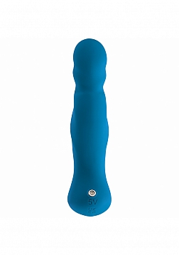 LEVELZ - Vibrating & Thrusting Silicone Prostate Massager - Teal