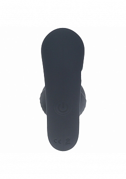 LEVELZ - Remote Control Vibrating Liquid Silicone Anal Plug - Black