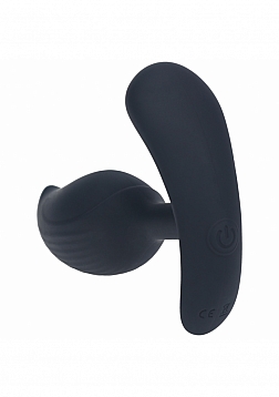 LEVELZ - Remote Control Vibrating Liquid Silicone Anal Plug - Black