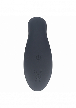LEVELZ - Dual Motor Remote Control Dual Motor Vibrating Liquid Silicone Prostate Stimulator - Black