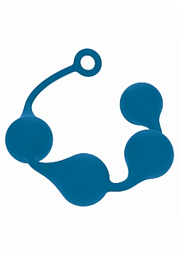 LEVELZ - Waterdrop Silicone Anal Balls - XXL - 60mm - Teal