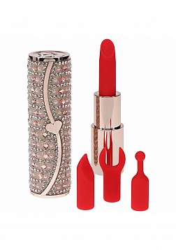 Loveline - Tifanny - Lipstick Vibrator - 10 Functions - Pink