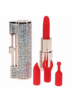 Loveline - Diamond - Lipstick Vibrator - 10 Functions - Iridescent