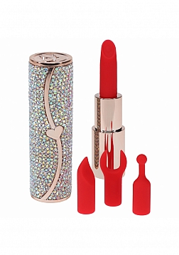 Loveline - Sparkle - Lipstick Vibrator - 10 Functions - Iridescent
