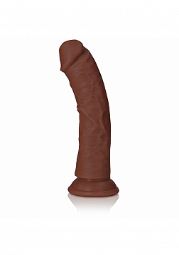 RealRock Realistic Skin - Curved Realistic Dildo with Suction Cup - 6\