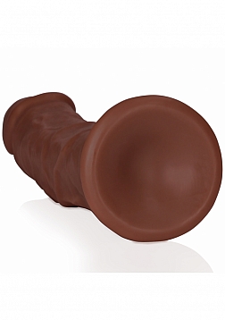 RealRock Realistic Skin - Curved Realistic Dildo with Suction Cup - 7\