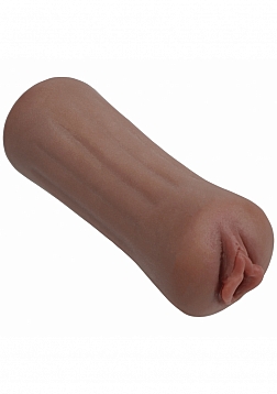 Xkin - Pinup - Lulu Liplust  - TPE Small Masturbator - 127g - Brown