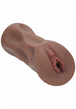 Xkin - Pinup - Cherry Splitz - TPE Large Masturbator - 321g - Brown