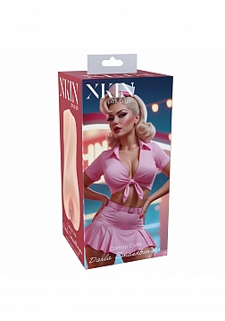 Xkin - Pinup - Darla Smashburger - TPE Medium Masturbator - 202g - Flesh