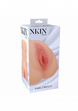 Xkin - RAW - Pure Stretch - TPE Large Masturbator - 355g - Flesh