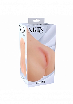 Xkin - RAW - Slitline - TPE Large Masturbator - 415g - Flesh