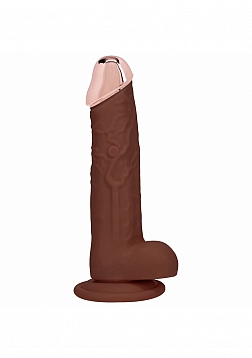 RealRock - Wireless Rechargeable - Remote Control - Metalhead - Vibrating - Regular Straight with Ba