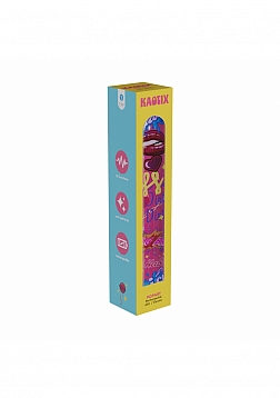 SLI - Kaotix - Pop Art - 10 function - ABS Vibrator - Rechargeable - Pink