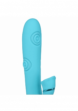 VIVE - Fiore - Rechargeable Triple Motor - G-Spot Air Wave VIbrating and Tapping Flared Clit Stimula