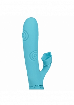 VIVE - Fiore - Rechargeable Triple Motor - G-Spot Air Wave VIbrating and Tapping Flared Clit Stimula